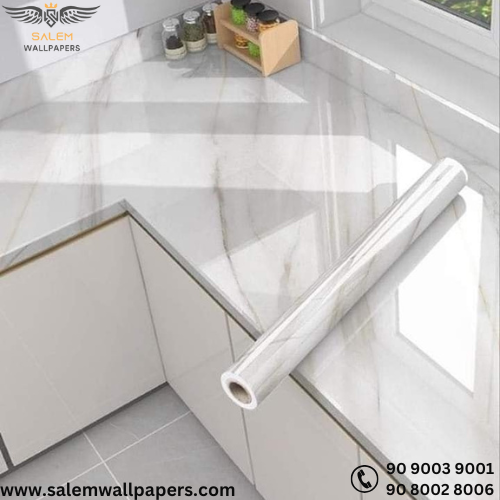 Kitchen self Adhesive Marble Sticker - Salem Wallpapers - wallpaper shop in salem - wallpapers showroom in Salem - curtains shop in salem - curtains showroom in Sa (7)